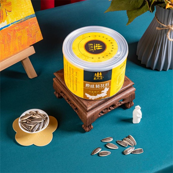 柠檬黄罐装原味瓜子219g／罐